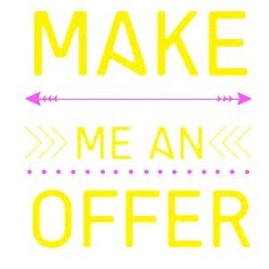 Please don't hesitate to make a fair Offer