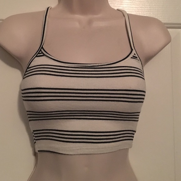 Stripped Crop Top