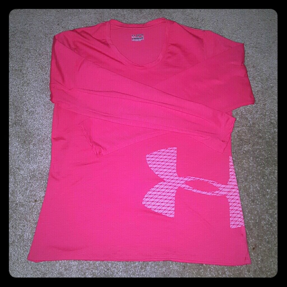 Pink Under Armour L/S