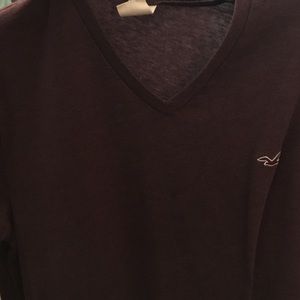 Hollister v neck t shirt