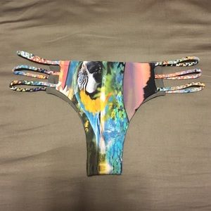 San Lorenzo braided hipster strap bikini bottom!