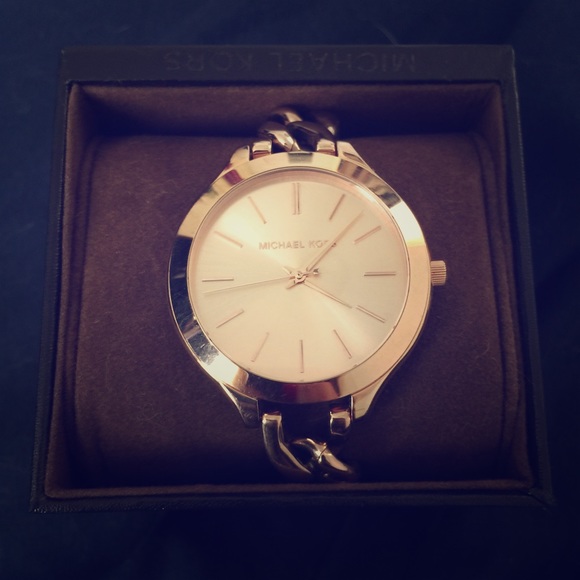 MICHAEL KORS MK3223 rose gold watch brand new
