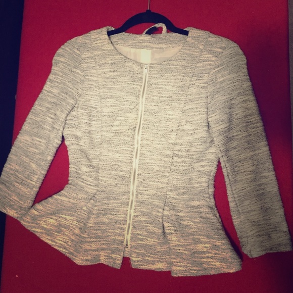 H&M zipper blazer