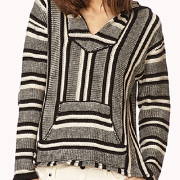 Striped Baja Hoodie