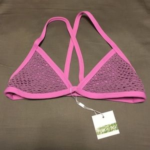 Posh Pua Kainalu crochet top in Hibiscus!