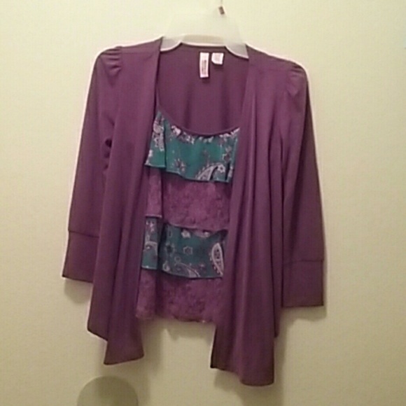 Route 66 Cardigan w/ tanktop - Picture 1 of 2