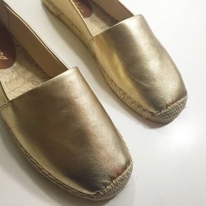 sam edelman gold espadrilles