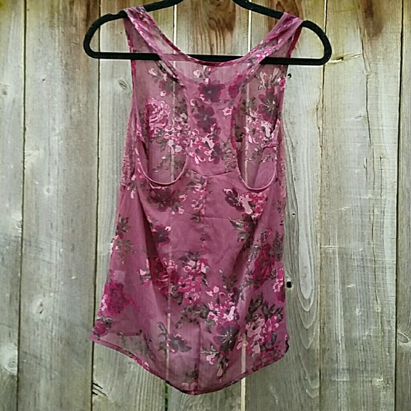 Tattered Lace Fushia Tank - Picture 2 of 3