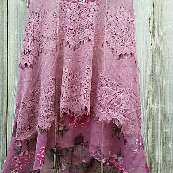 Tattered Lace Fushia Tank - Picture 3 of 3