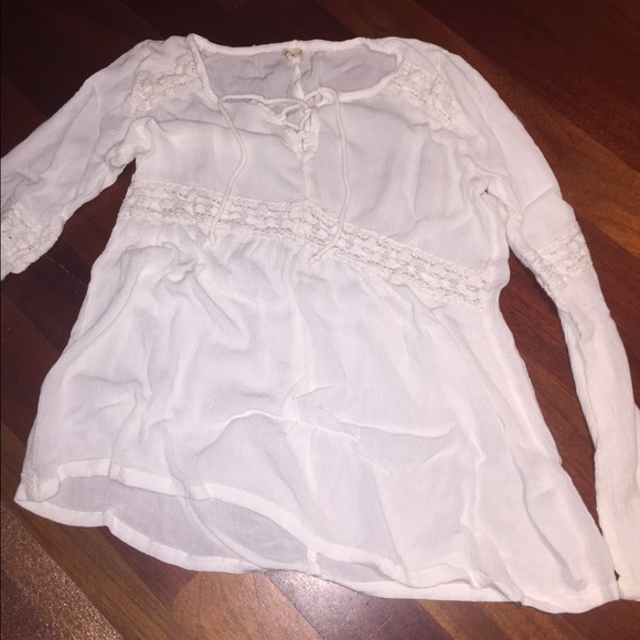 Hollister Cute Flowy Top