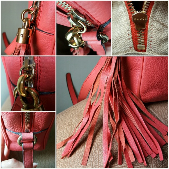 **SOLD OUT ** GUCCI Red Leather Soho Disco - Picture 3 of 4