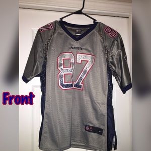 EUC NEW ENGLAND PATRIOTS WOMENS JERSEY