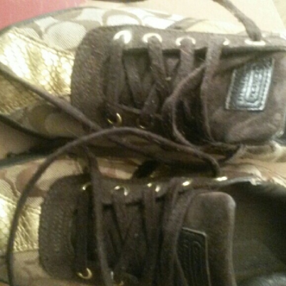 Coach tennis shoes!