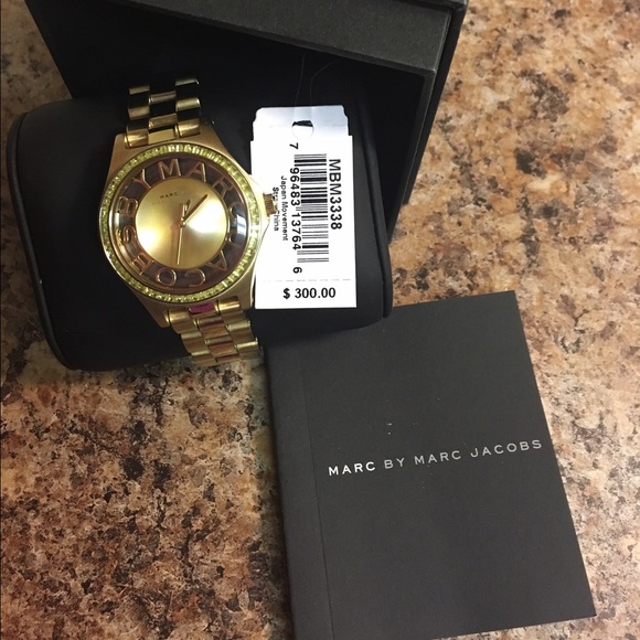Marc by Marc Jacobs Gold watch