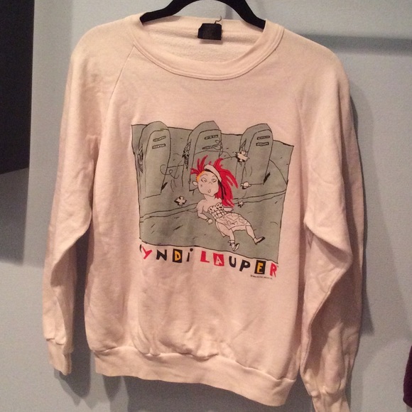 Vintage Cyndi Lauper sweatshirt