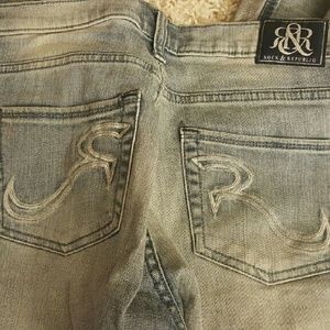 Rock & Republic bootcut, light-washed, jeans, sz10