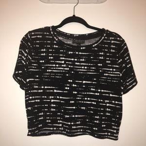 Ink Blot Crop Top