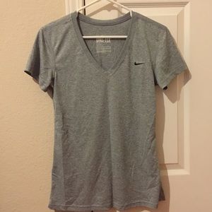 NEW NEVER WORN - Nike Dri-fit V-neck in  Grey