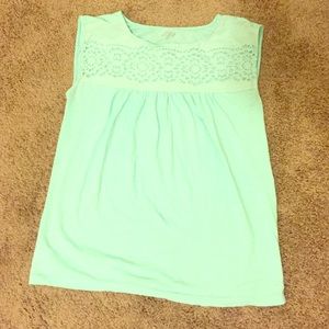 Ann Taylor Loft mint tank