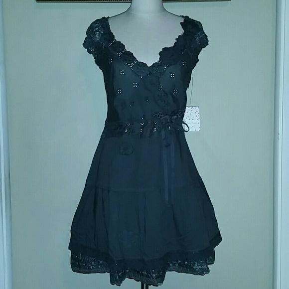 Free People grey dress
