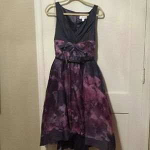 Neiman Marcus "lela rose" watercolor dress