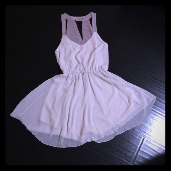 Cute cream/ blush dress