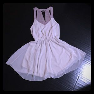 Cute cream/ blush dress