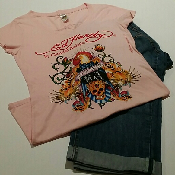 Don Ed Hardy Designs Tops - Don Ed Hardy Designs by Christian Audigier
