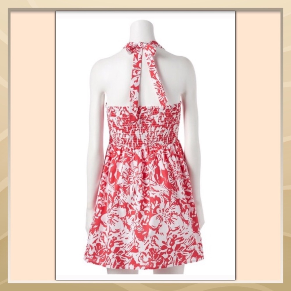 ๐ Floral Halter Dress, ๐HP๐ - Picture 3 of 3