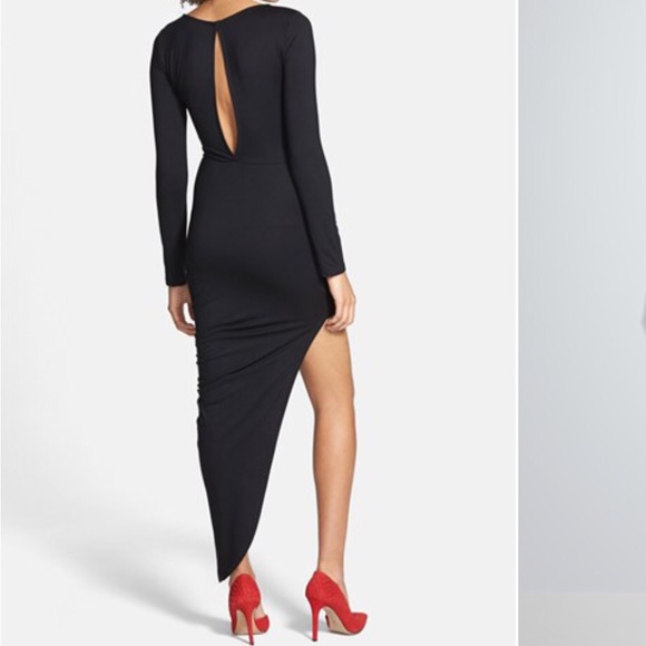 Asymmetrical hem dress - Picture 2 of 3