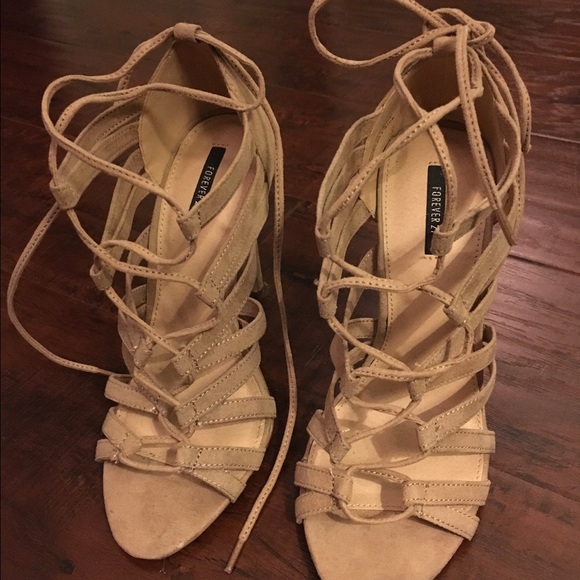 Forever 21 Shoes - Brand new High heels with strap on