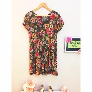 Floral Babydoll Dress