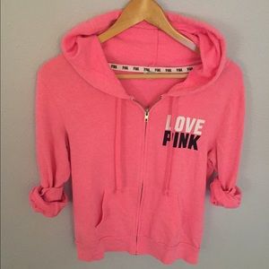 PINK Zip Up