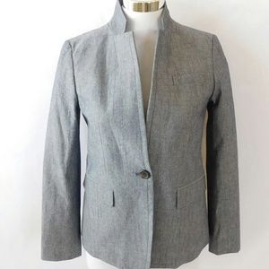 J CREW REGENT BLAZER IN CHAMBRAY
Sz.6Petite