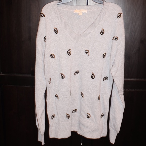 Gorgeous embellished Michael Kors sweater