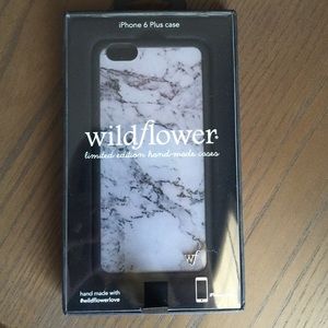 Wildflower Marble Look iPhone 6 Plus Case