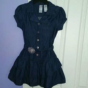 Girls Guess denim dress