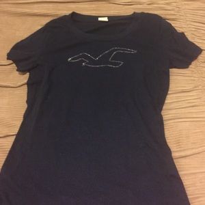 Like new, worn once Hollister Bird T shirt