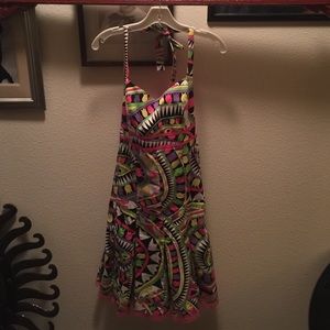 Etcetera Summer Halter Dress