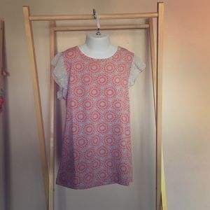 Matilda Jane 435 pavlova print top