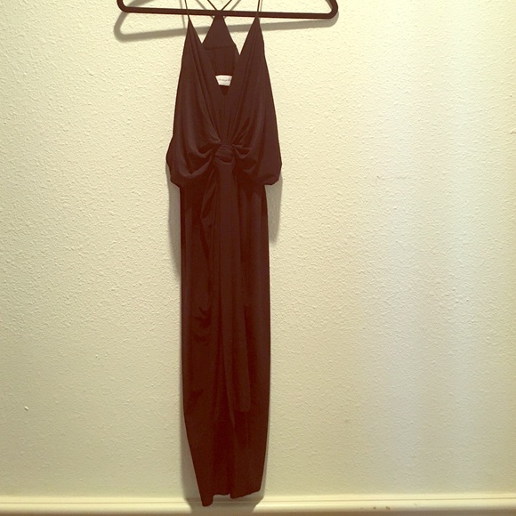 T-Bags black stunning body shaping dress