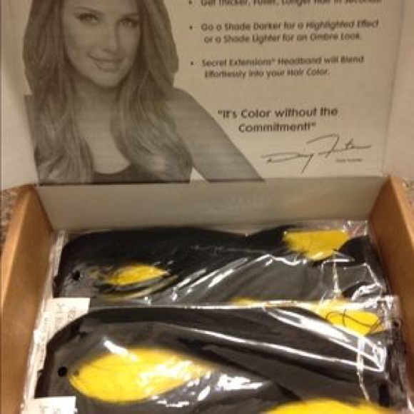 Secret extensions jet black