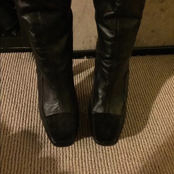 L.A.M.B. Knee high tall boots