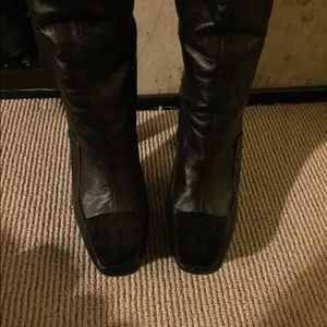 L.A.M.B. Knee high tall boots