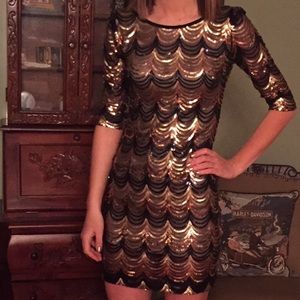 Short 3 quarter sleeve dress