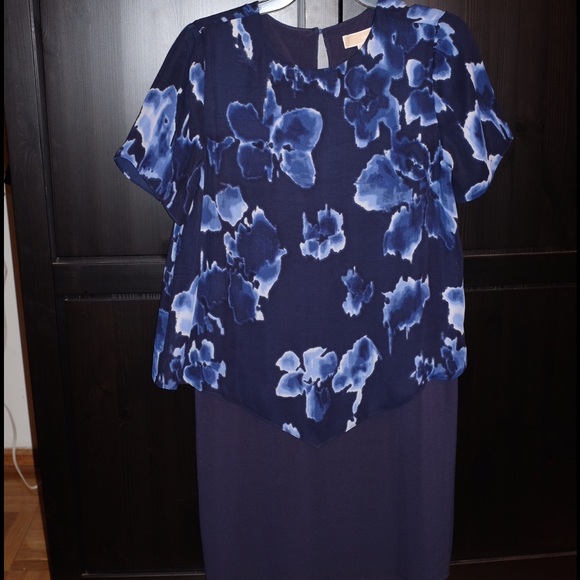 Boxy double layer dress