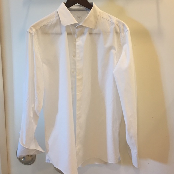 Bugatchi 100% cotton men dress shirt