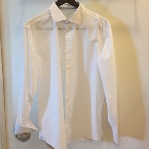 Bugatchi 100% cotton men dress shirt