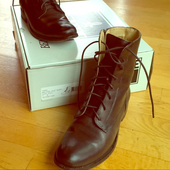 Excellent Condition Frye Melissa Laceup Boots