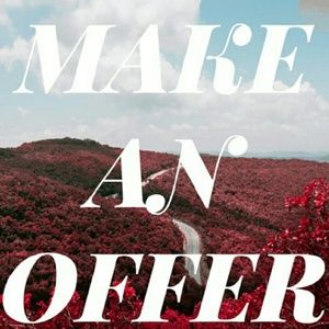 Like the item but not the price? MAKE ME AN OFFER!